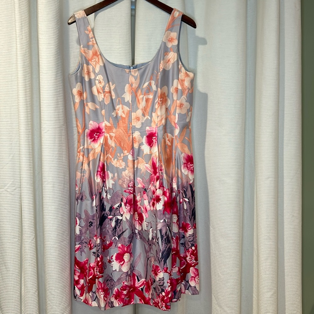 Nine West Floral Dress with Pockets